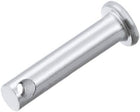 Single Hole Clevis Pins - 5mm X 25mm Flat Head Zinc-Plating Solid Steel Link Hinge Pin 20Pcs