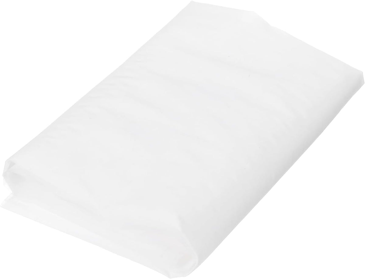 150 Mesh Paint Nylon Mesh Filter Woven Net Sheet Filter Cloth (78"x 39") for Paint, Home Brewing, White