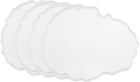 4pcs Silicone Coaster Molds for Epoxy Resin Irregular Agate Geode Epoxy Resin Coaster Molds for Making DIY Craft Projects, Cups Mats, Candle Holder, Home Decoration, White