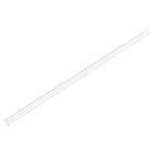 Rigid Round Clear Tubing 10mm(25/64'') ID x 11mm(7/16'') OD x 1.64Ft Length Plastic Tube