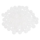 100Pcs Raised Panel Cabinet Door Spacers, 1/2"(12mm) Silicone Ball Stabilizers Bumpers for Cabinet Door Alignment Stress Distribution, White