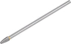Carbide Burrs Rotary Files, Single Cut Tree with Ball Nose Tungsten Carbide Tip 8mm Cutting Head 6mm Shank 150mm (6-Inch) Length for Wood Metal Stone Polishing