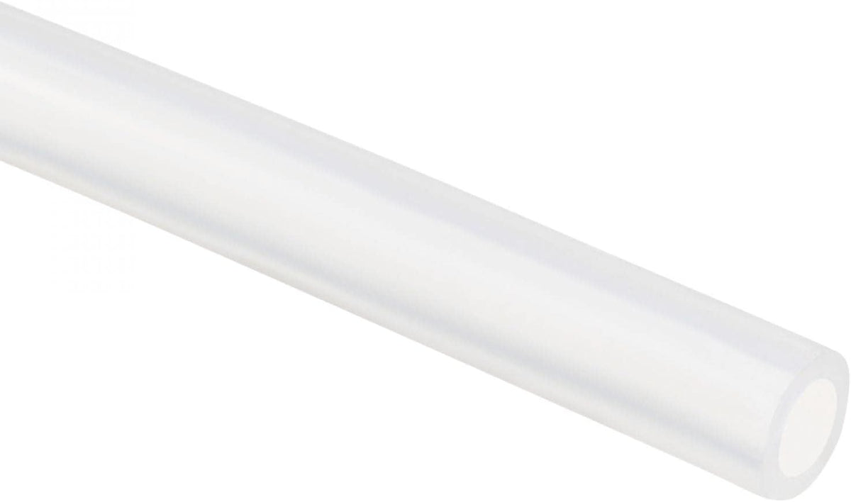 Silicone Tube, 6mm ID, 10mm OD, 16.4', Flexible Silicone Rubber Tubing, Water Air Hose Pipe, Translucent, for Pump Transfer
