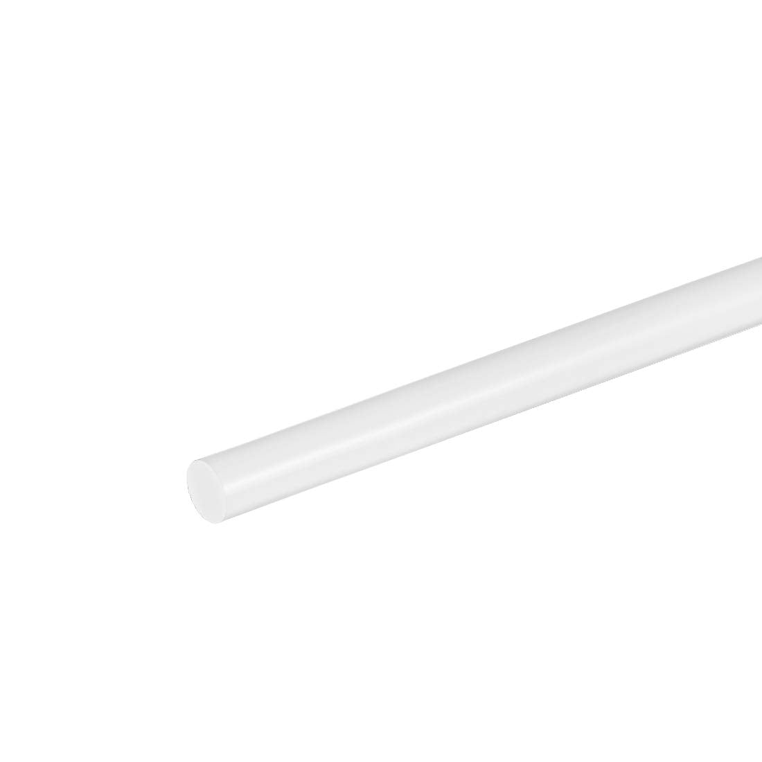 ABS Styrene Plastic Round Bar Rod,3/16 inch Dia 20 inch Length,White for Architectural Model Making DIY