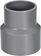PVC DWV Reducing Coupling Schedule 40 Gray 50mm x 63mm Socket Gray