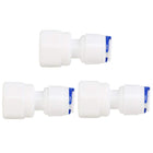 1/4 Inch BSP Female to 1/4 Inch OD Straight Quick Connect Water Purifiers Tube Fittings Push in to Connector Filter RO Tubing Connector for RO Reverse Osmosis System 3pcs