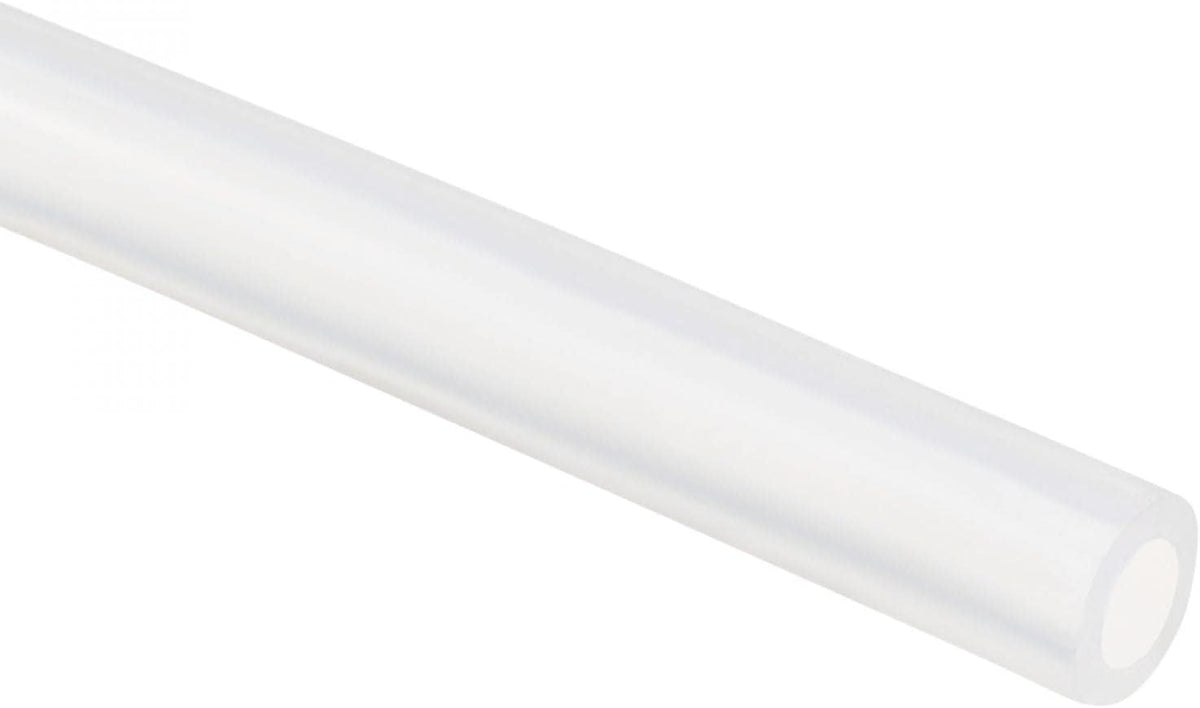 Silicone Tube, 7mm ID, 10mm OD, 2M, Flexible Silicone Rubber Tubing, Water Air Hose Pipe, Translucent, for Pump Transfer