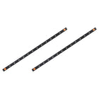 2 Pcs MGN12 350mm Bearing Steel Linear Guide Rail Miniature Linear Sliding Guideway Fit MGN12H Sliding Carriage Block in DIY 3D Printers and CNC Machine