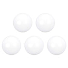 PTFE Ball, 19mm Diameter, Ground Finish, Diaphragm Pneumatic Pump White, 5pcs