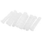 10 Pcs 20ml Plastic Centrifuge Tubes with Snap Cap, Graduated Micro Centrifuge Tube, Round Bottom, Clear, Storage Container for Beads Sample Laboratory