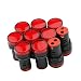 LinkMejor 24V LED Indicator Light 22mm Red 10 pcs