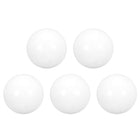 PTFE Ball, 15mm Diameter, Ground Finish, Diaphragm Pneumatic Pump White, 5pcs