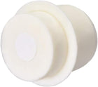 44-49mm Beige Drilled Silicone Stopper Plugs for Flask Test Tube Stopper