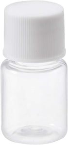 Plastic Lab Chemical Reagent Bottle, 5ml/0.17oz Wide Mouth Sample Sealing Liquid Storage Container, Transparent 100pcs