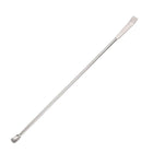 Lab Micro Sampling Reagent Spoon 304 Stainless Steel 2 in 1 Laboratory Mixing Spatula 180mm 5Pcs