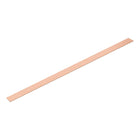 Copper Flat Bar, 0.04" Thickness x 0.98" Width x 15.75" Length Copper Bus Bar Stock Plate Mill for Electrical (1mm x 25mm x 400mm)