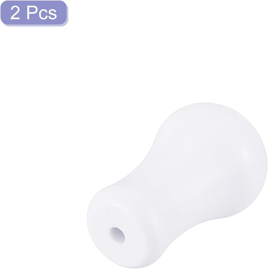 2 părți de butoane de cord, 30 mm, butoane de plastic pentru perdele de fereastă, suspende pentru perdele de fereastă, neagră