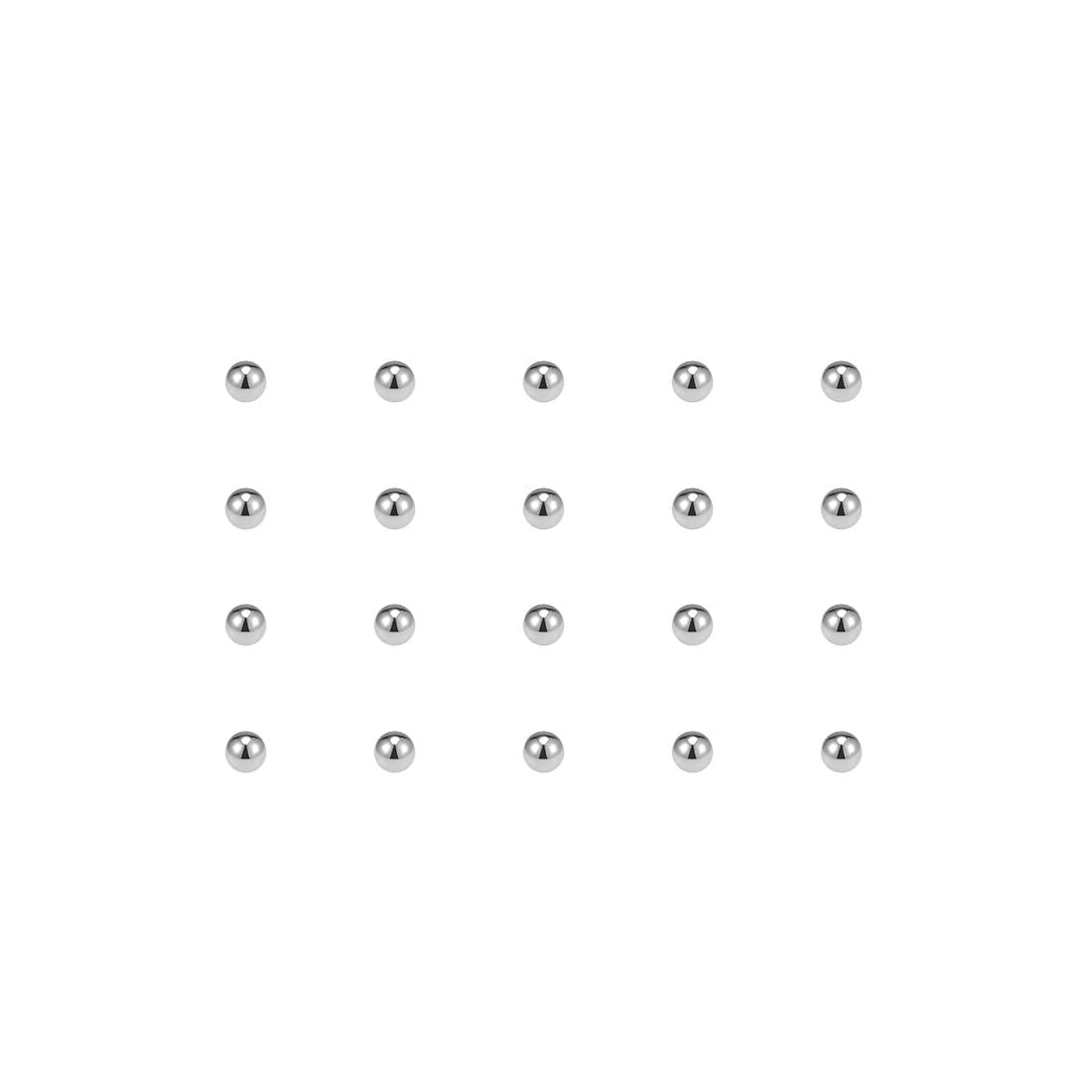 Precision Balls 2mm Solid Chrome Steel G25 for Ball Bearing Keychain Wheel 200pcs