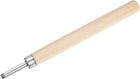 Wood Carving Knife Tool Chisel, 4.5mm High Speed Steel Small Arc Sculpting Graver for DIY Craft Sculpture Carpenter Beginners Experts, Birch Handle
