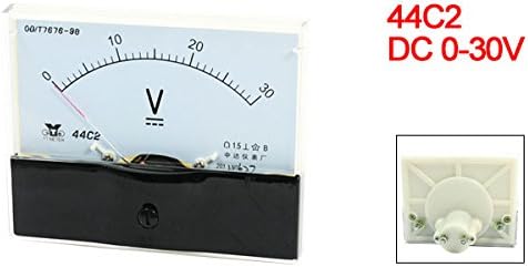 Mètre à voltmètres analogique 44C2 sans impulsion Mesure DC 0-30V Gamme 31"x20"