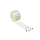 PVC Heat Shrink Tube 12mm Flat Width Wrap for Electronic Parts 5 Meter Clear