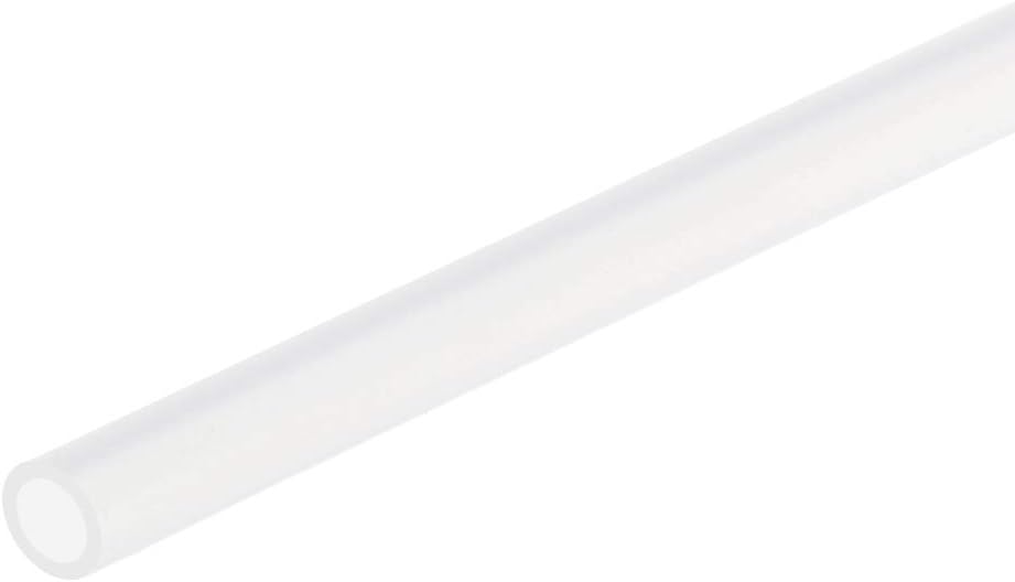 Silicone Tubing, 1/8"(3mm) ID x 3/16"(5mm) OD 10ft Rubber Tube Air Hose Water Pipe for Pump Transfer Translucent
