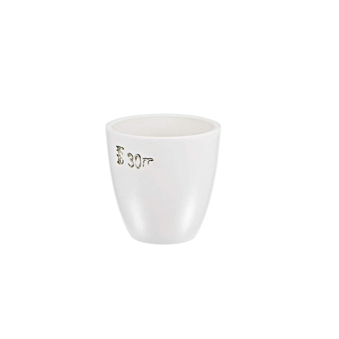 Porcelain Crucible Cup 30ml for Foundry Melting Casting Refining