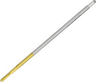 Metric Thread Tap M2.5 x 0.45 H2 100mm Long Extra Long Titanium Coated High Speed Steel 6542 Straight Flute Screw Thread Milling Machine Taps Threading Tapping Repair Tool