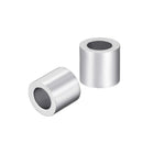 Aluminum Wire Rope Stop Sleeve Round Cable Ferrule Loop for 1/4" Wire Rope Pack of 30