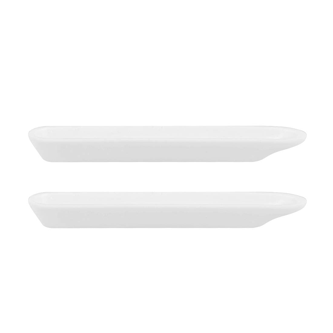 Corundum Alumina Crucible Boat 3ml Sample Holder Furnaces 84x15x8.5mm 2pcs
