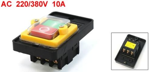 Zastępstwo ON/OFF Samoczynnie blokujący przycisk włącznik zasilania 220/380V 10A