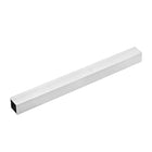 6063 Aluminum Square Tube, 25mmx25mmx1mm Wall Thickness 300mm Length Seamless Straight Pipe Tubing
