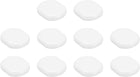 Earring Pads, 120pcs - Silicone Clip-on Earring Backs, Comfort Clip-On Earrings Cushions(White,15x12mm)