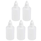 Plastic Dropper Bottle, 50ml/1.7oz Small Mouth Drop Bottles Empty Squeezable Liquid Dropper Bottle 5pcs