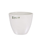 Porcelain Crucible Cup 200ml for Foundry Melting Casting Refining