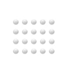 1/4-inch POM Coin Ring Making Balls, Plastic Bearing Ball 50pcs