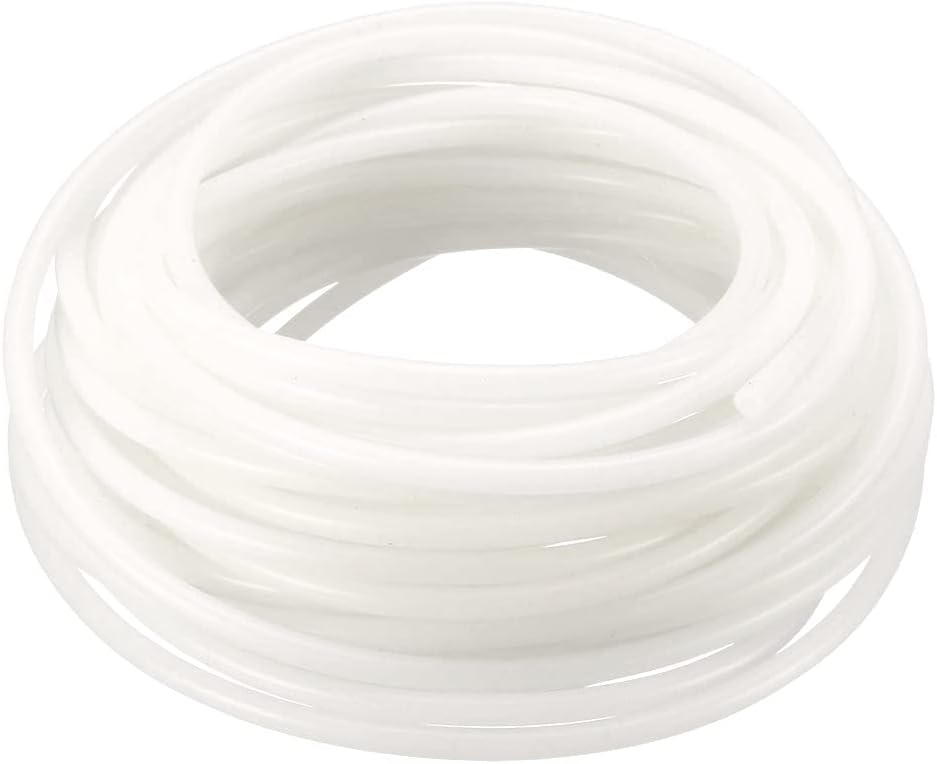 2mm x 4mm Creamy-white Silicone Tube DIY Hose Pipe 10 Meter Long