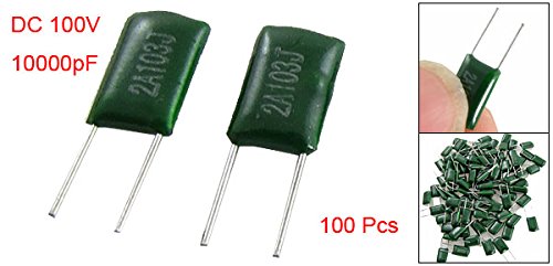 100 stk 100V 0.01uF 10000pF Polyesterfilm kondensator
