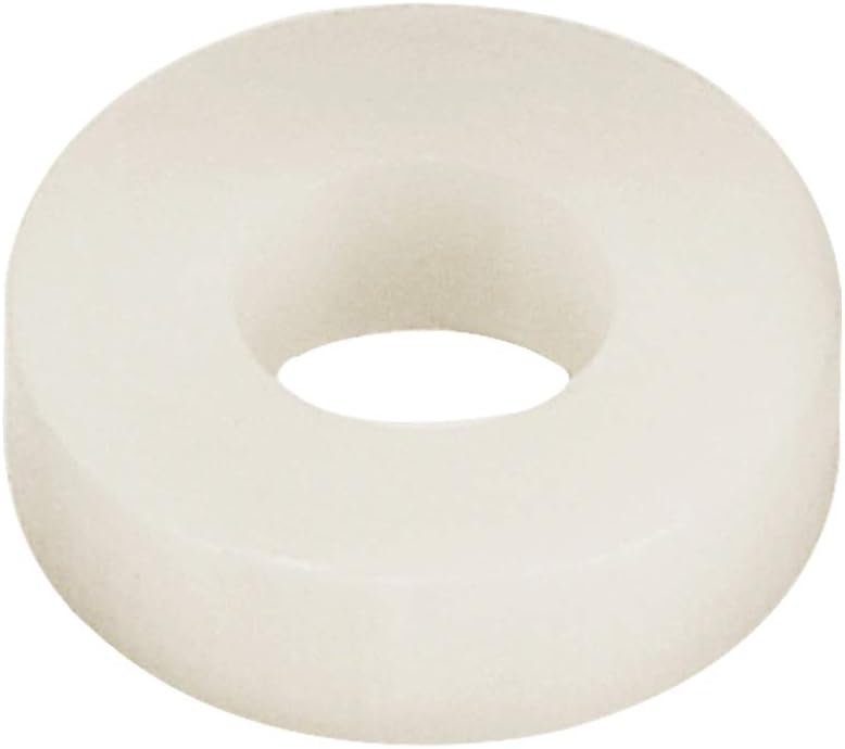 Round Spacers Washers for M3 Screws ABS OD 7mm, ID 3mm, Height 2mm 500pcs