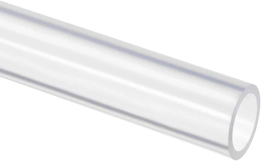 PVC Tubing 1/2"(12mm) ID x 5/8"(16mm) OD 1m Flexible PVC Tube Air Hose Pipe for Pump Transfer Clear