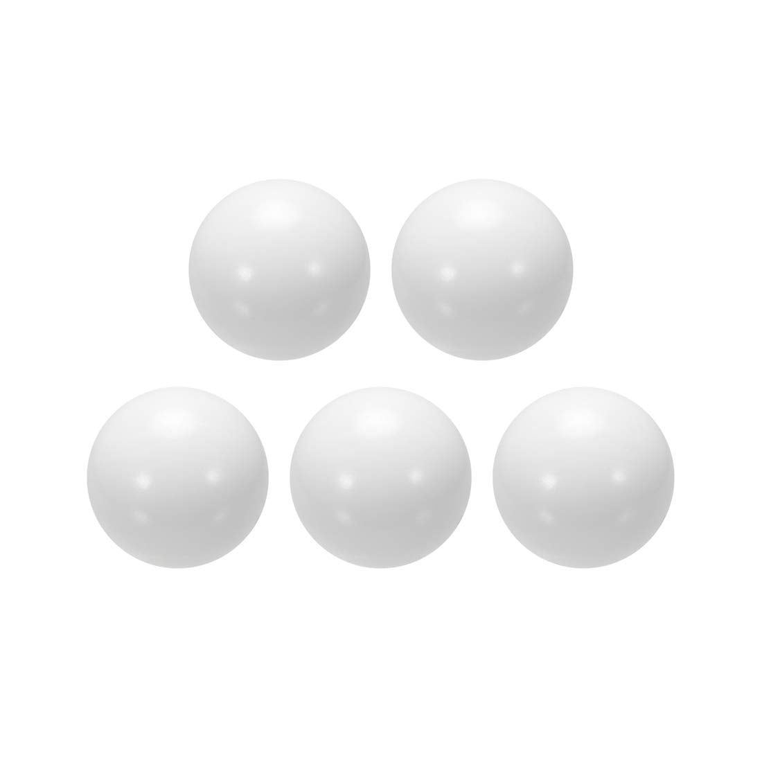 1-inch POM Coin Ring Making Balls, Plastic Bearing Ball 5pcs