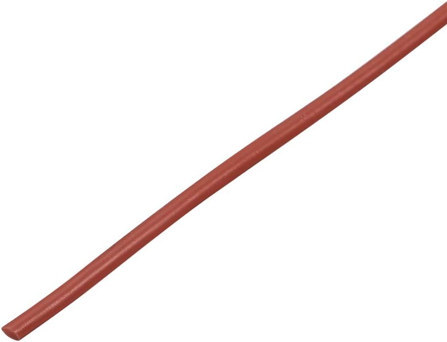 1mm Soft Silicone Bending Insert Tube for Rigid Tubing 3.3ft Red