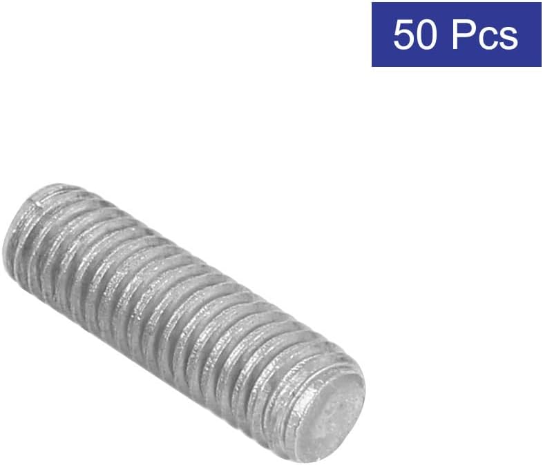 Parafusos de aço inoxidável 304 M3 x 25mm parafuso rolo completo 50 Peças