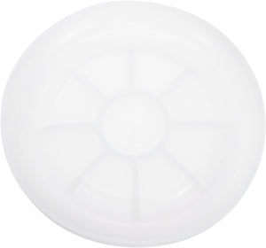 1 Pcs Round Tray Coaster Silicone Resin Mould, Tray Moulds for Resin Casting, Epoxy Resin Moulds for Coasters Trays DIY Art Cup Bowl Mats, Candle Holder, Home Decoration, White