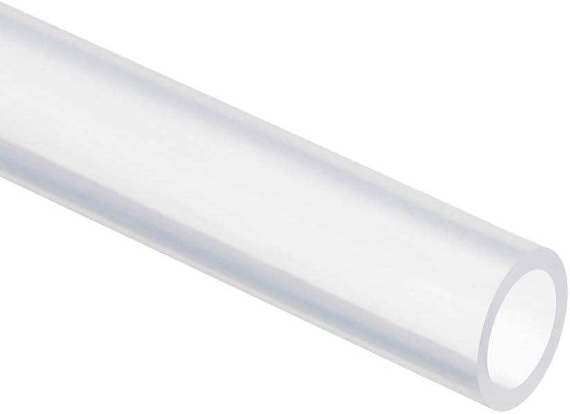 Silicone Tubing 3/8"(10mm) ID X 9/16"(14mm) OD 6.6ft(2m) Silicone Rubber Tube Air Hose Water Pipe Clear