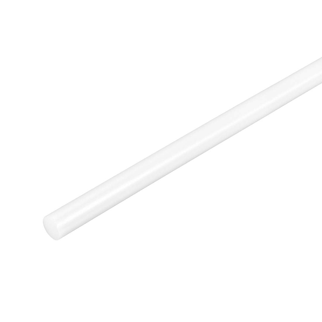 Plastic Round Rod 5/32 Inch Dia 20 Inch Length White (POM) Polyoxymethylene Rods Engineering Plastic Round Bar(4mm)