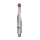 Contact Point for Dial Test Indicator, 2mm Diameter Ball Tip M1.6x0.35 Thread 0.82" Length
