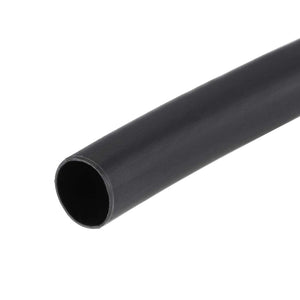 Heat Shrink Tubing, 1/4"(6mm) Dia 13mm Flat Width 3:1 Rate Shrink Tube Cable Sleeve 10ft - Black