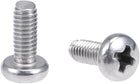 M4x10mm Machine Screws Pan Phillips Cross Head Screw 304 Stainless Steel Fasteners Bolts 60Pcs