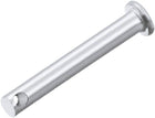 Single Hole Clevis Pins - 5mm X 40mm Flat Head Zinc-Plating Solid Steel Link Hinge Pin 30Pcs